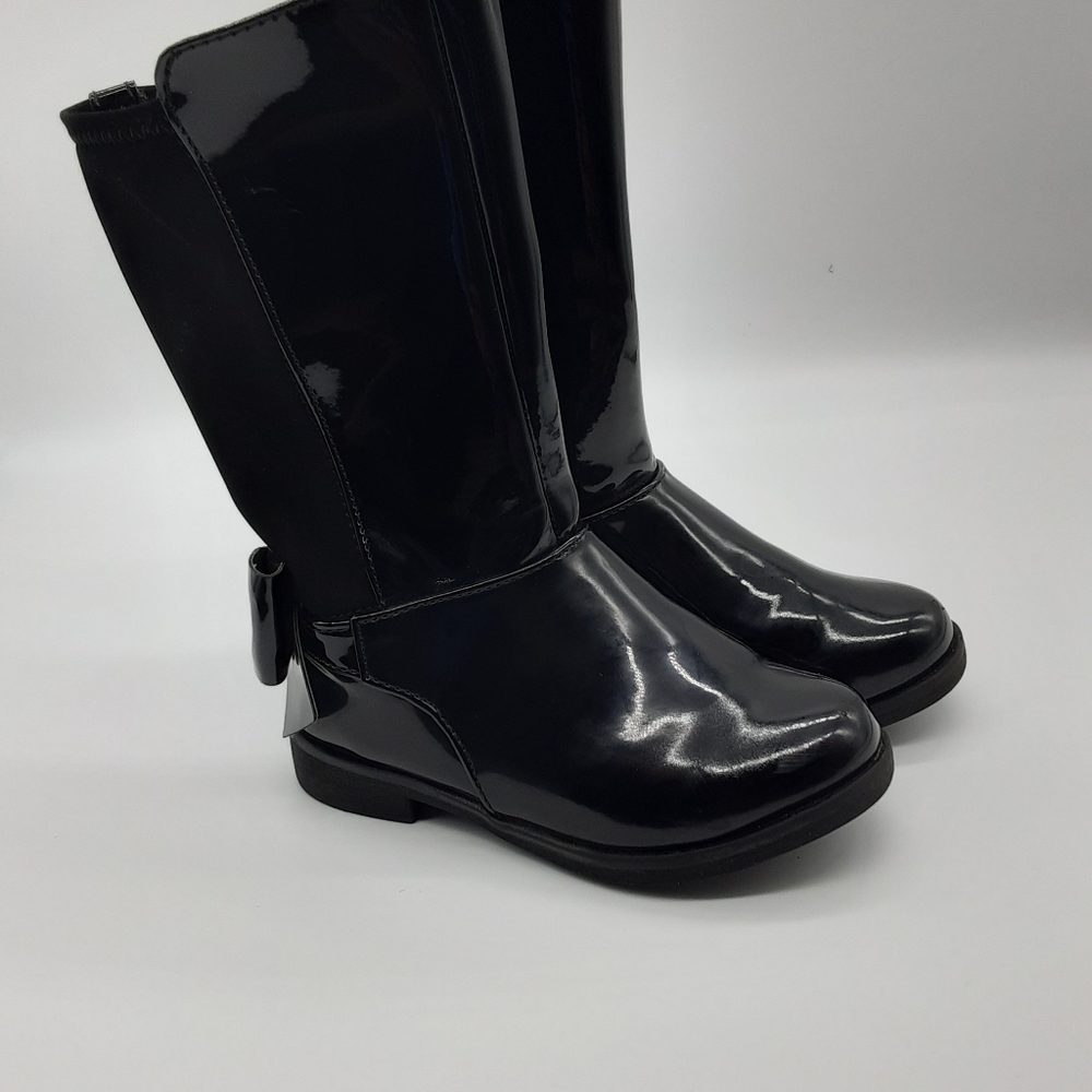 Children's Place Girls Patent Leather Boots Size 9